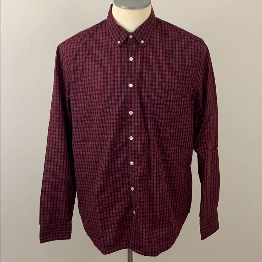 Lucky Brand men’s plaid shirt size Slim fit XL